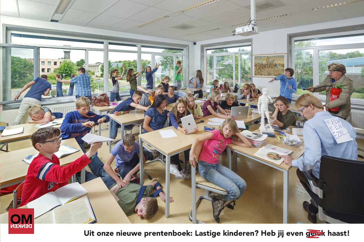 Omdenken's tweet photo. Lastige kinderen? ;) http://t.co/WZEZwLq77y