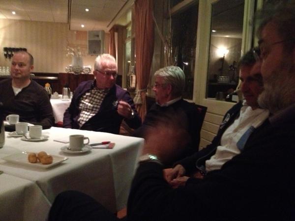 Gisteravond presentatie MTH voor de CVE leden in Het Wapen van Ens.