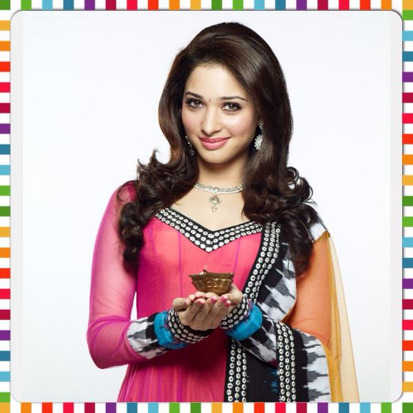 tamannaahspeaks's tweet photo. Wishing all my lovely Celkon customers a very happy Diwali http://t.co/hATKZhO2DR