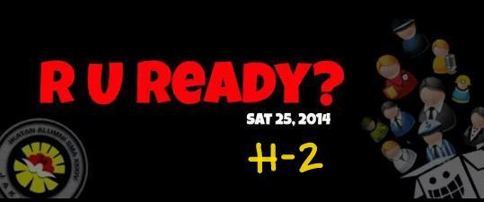R U ready?? H-2 #RLA2014sma34 <a href="/cumadi34/">SMAN 34 Jakarta</a> @h_prasetiya <a href="/hagihagoromo/">hagi hagoromo</a> <a href="/erikaratna/">TentangSeseorang</a>