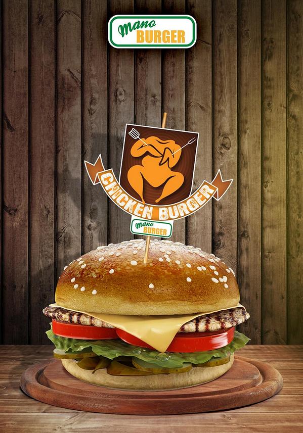 manoburger's tweet photo. Tamam Tavuk Döner'in yeri ayrı tabii ama Chicken Burger da bizim bebeğimiz! <3 #manoburger http://t.co/M0YrZT4Xdd