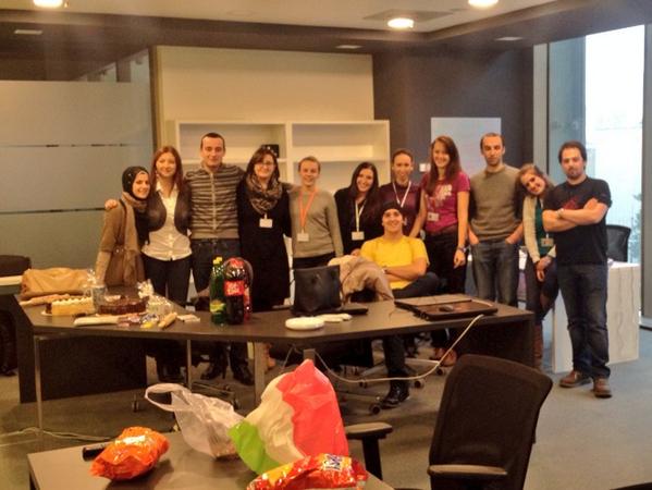 EnesPelko's tweet image. B-day celebrations at #APILab @APIknowsIT