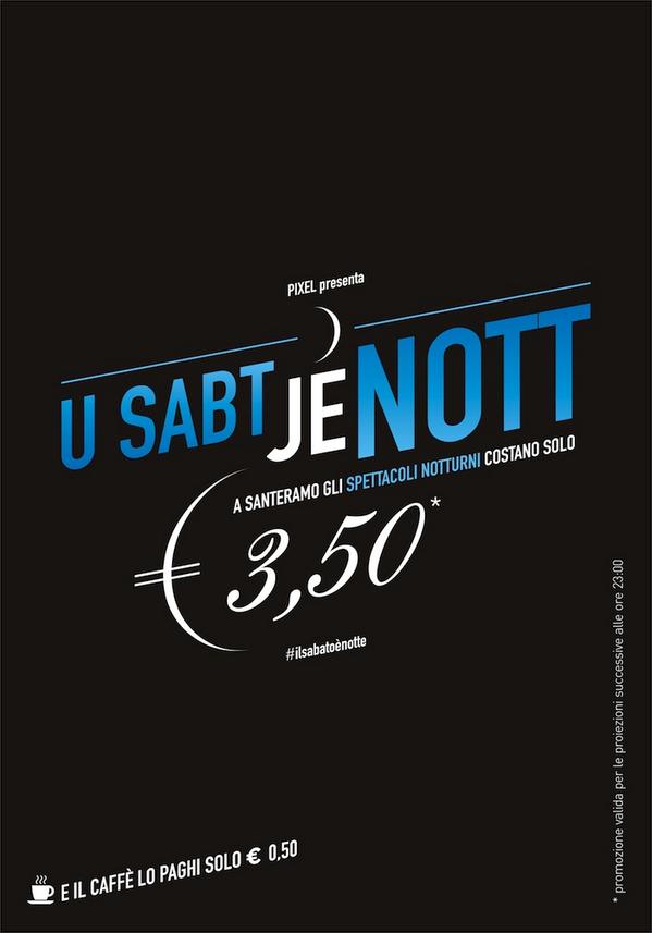 CinemaPixel's tweet photo. A mezzanotte sai… http://t.co/F42QiN72a8 #ilsabatoènotte http://t.co/vDTCQLKdYZ