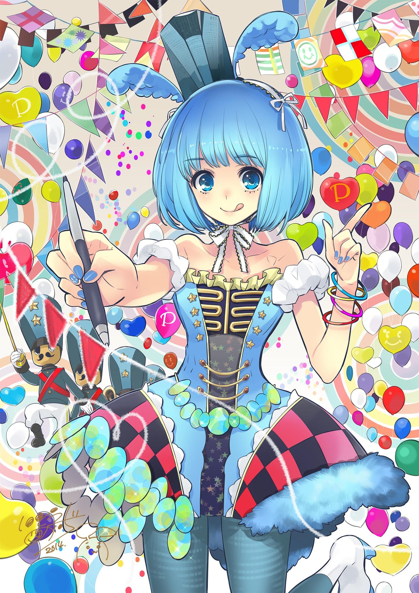 Pixiv Auf Twitter Pixiv祭描き下ろしイラスト紹介 六本木ヒルズイメージの衣装が可愛い女の子 を描いていただきました パレードの音楽に合わせて 筆先から華やかなお祭りが生みだされています 作家 いとうのいぢ Pixiv祭 Http T Co Ju6z1yvqec Twitter