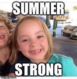 JeffS_Writes's tweet photo. Please pray for little Summer, who is losing her foot after being attacked by a dog. #summerstrong http://t.co/1bUJzxmzbe
