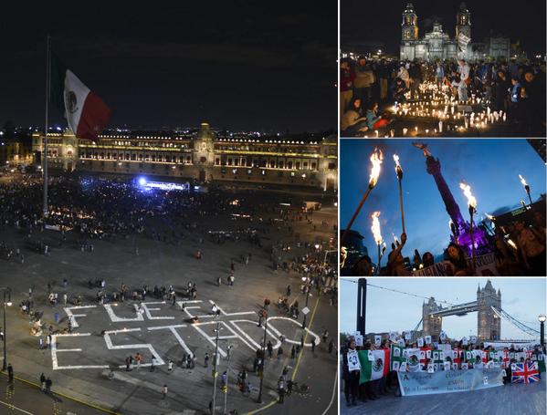 EN FOTOS: 'Si en 2 días no aparecen, tomaremos otras medidas' #AyotzinapaSomosTodos cnn.mx/f00066J