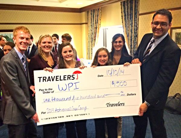 King_Woo_'s tweet photo. Doing big things @Scott2BeKidding “@WPI: A team of six WPI Mathematical Sciences majors took top prize http://t.co/wA0mq54ktg”