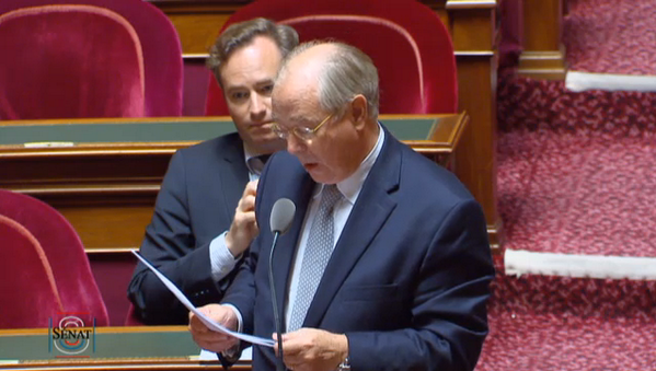 Jeune, investi et assidu : <a href="/JBLemoyne/">Jean-Baptiste Lemoyne</a> semble déjà faire mentir les idées reçues sur les sénateurs ;) #renouveau