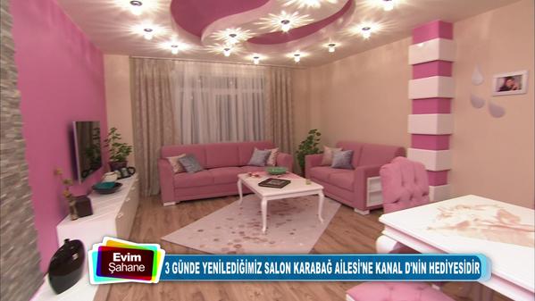 BUGÜN KARABAĞ AİLESİNİN SALONUNU YENİLEDİK!