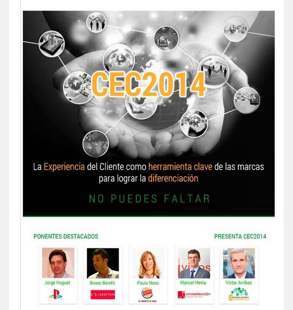 brunoberetti's tweet photo. El 29/10 tendré la oportunidad de hablar de "#Clarins 60 años escuchando a las mujeres" en #CEC2014 ¿te apuntas? http://t.co/xlZoTiFL07