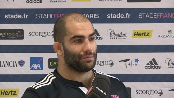 SFParisRugby's tweet photo. #CONF : #AdrienOléon "Un beau challenge" #allpinks #ERCC #WOLSFP http://t.co/DLWQ73dSrB