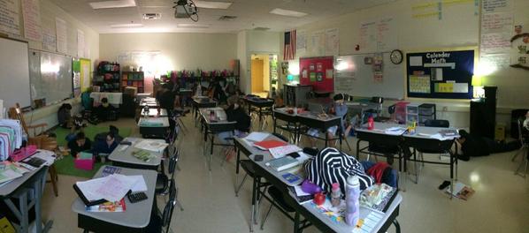 Miss Hart's class hard at work during intervention time! #ISDstrong