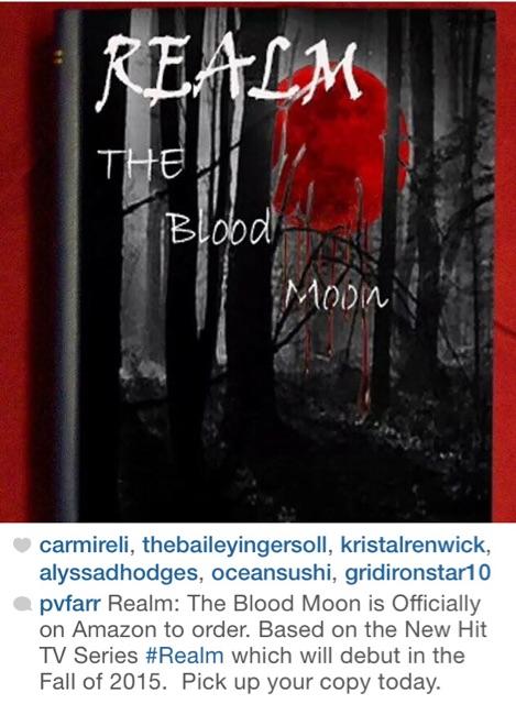 Carmireli88's tweet photo. Get your copy now on #amazon before @TV_REALM hits TV next fall! #BethAlvarez #Realm http://t.co/CyGz44BUlc