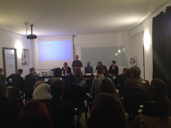 ValeTodeschini's tweet photo. Aperitivo di inizio attività #innoval! Stasera si parla di #artigianato con la neo presidentessa @vale_garo!!! http://t.co/lZQd4W81We