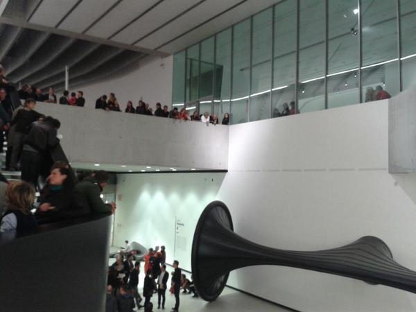 SPattuglia's tweet photo. “@AuroraPortesio: #OpenMuseumOpenCity @Museo_MAXXI svuota #opere riempie #installazioni #art #music http://t.co/8OQevXogta” @Comunica_Media