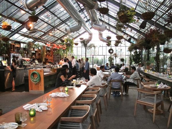 Nothing better than fresh food eaten in a greenhouse, bit.ly/1vUjRkF <a href="/RidingShotgunLA/">ridingshotguntwo</a> @TheLineHotelLA