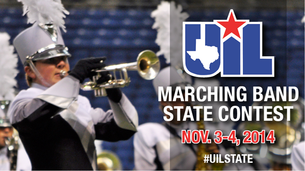 uiltexas's tweet photo. #UILState Marching Band at the @Alamodome is less than 2 weeks away! More info: http://t.co/X9V4XThQoU http://t.co/YONy6uGnPc