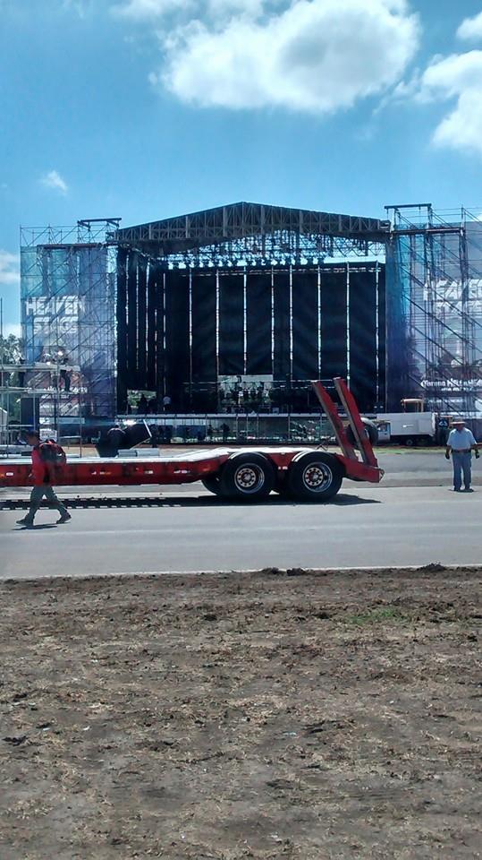 Imágenes previas de los escenarios para el #HellAndHeaven <a href="/hhfest/">Hell and Heaven Fest</a>