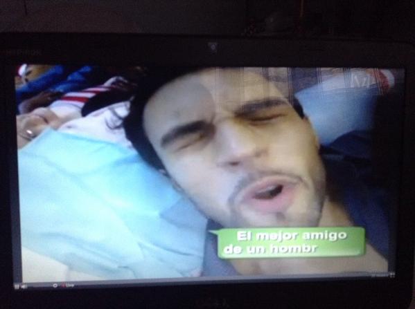IsaacReyesVzla's tweet photo. RT "@IsaacRFClubNICA: @Isaacrptv en #TuDíaAlegre @UniMas #Rmdhc http://t.co/aqXF4iARMX"