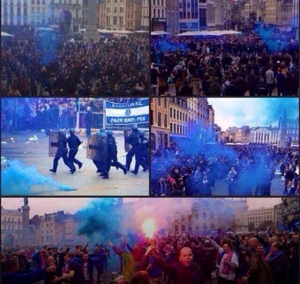 Everton in France today. #EFC