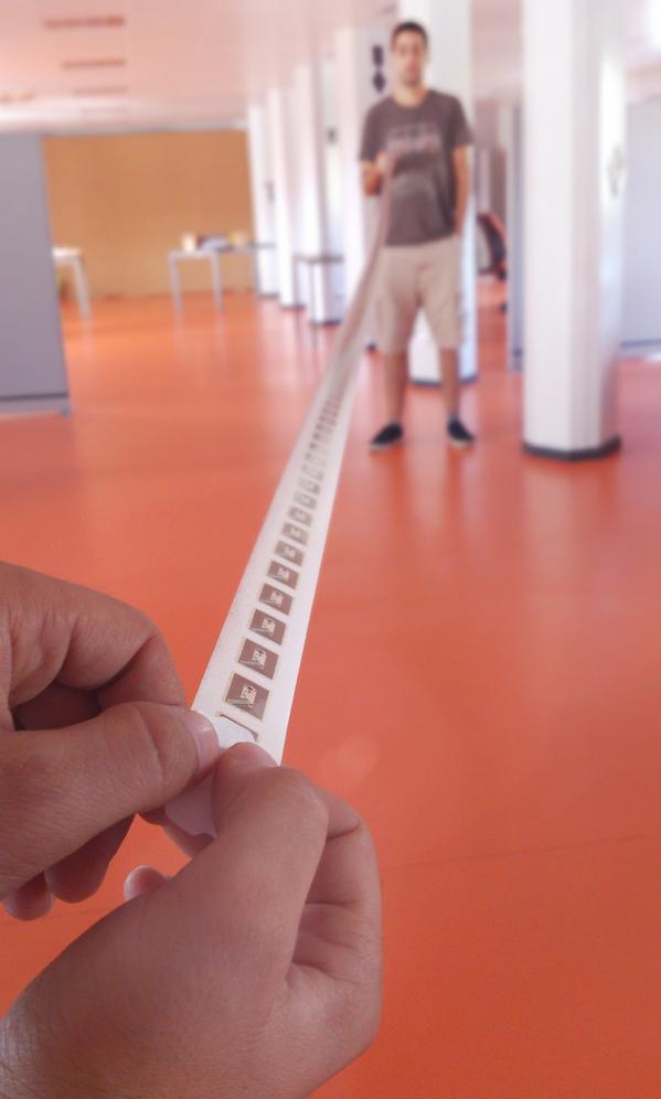 Another arrival! This time we received the Smartrac NFC inlays. So small!