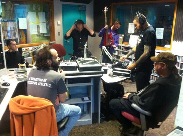 #WCSB welcomes #coldmeatindustries to the studio! #thebrewingluminous wcsb.org