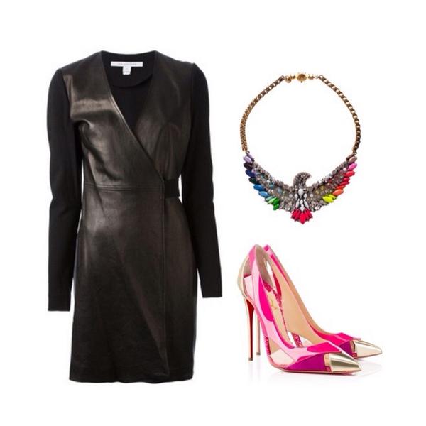 MujeresModa's tweet photo. #InspiredTo #GalileaMontijo @GalileaMontijo @DVF @LouboutinWorld #ootd #fashion http://t.co/a3VDU4cNRU
