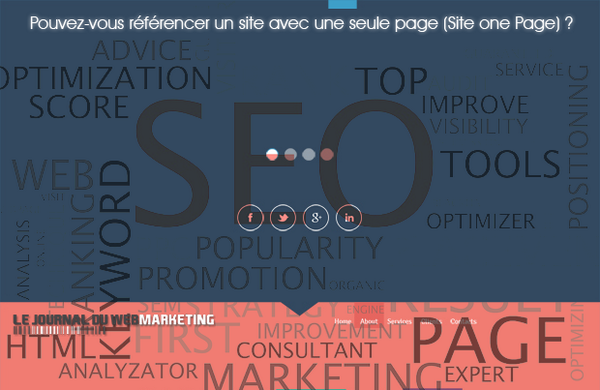 Webou_Web's tweet image. Ces sites ont l'air simple, mais pouvez-vous #référencer un #siteweb avec une seule page ? journalduwebmarketing.com/referencer-un-…