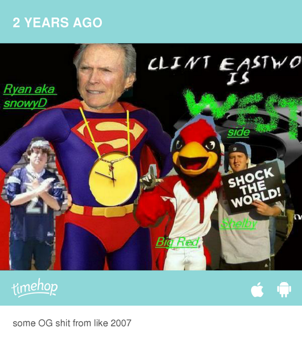 RyanDemeter1993's tweet photo. Exactly 2 years ago today! (via @timehop) http://t.co/9hRsBFSUoI http://t.co/ENLl2UBQ4j