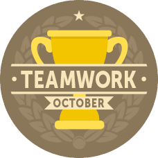 I'm working towards completing the October Teamwork bonus using @IbottaApp.