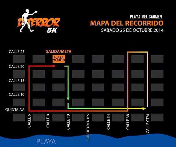 RivieraCancun's tweet photo. ¿Quien ya está inscrito @DTerror5k ? Este 25 de octubre en #PlayaDelCarmen, recuerden recoger su kit hoy y mañana. http://t.co/gSivf6An8H