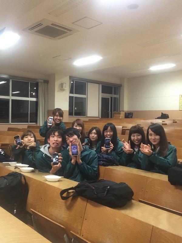 東北福祉大学 大学祭実行委員会 On Twitter 情報宣伝部局 国見祭の宣伝活動を様々な方法で行うのがお仕事です 緑色のスタジャンが目印 今日はミスコンのリハーサルがあったため人数が少なめです Http T Co Dqtnzsyiyf Twitter