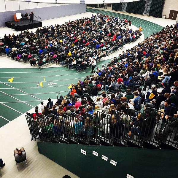 selectrespect's tweet photo. Jackson Katz! Thank you! @BportResLife @BportCampusRec @RestoreSAS @BportComDev @bsgbuzz @Brockport #selectrespect http://t.co/aUXAIsa5y8