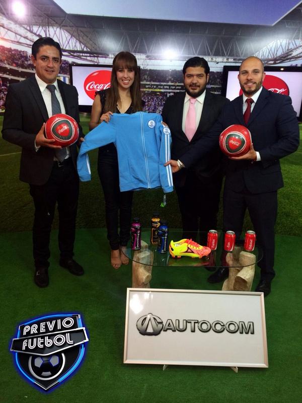 katyglezz's tweet photo. Me convertí en el nuevo refuerzo de @previofutbol Gracias por la bienvenida! :) http://t.co/sJM1qPEy9r