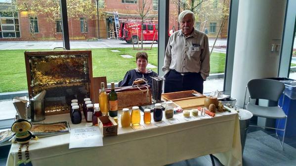 WSU_DEEP's tweet photo. Have you seen the bees and honey in the Sheehan Hall lobby? #woogreen http://t.co/sTFORe3kax