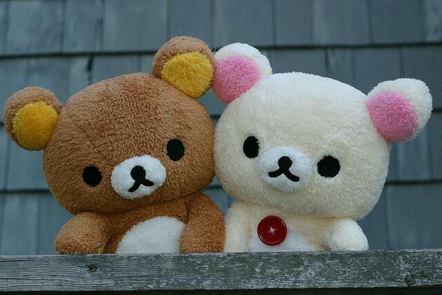 Rillakkuma~"  Happy Birthday for Krystal jung! rl dan semua rpnya nih ada kado dari woby 