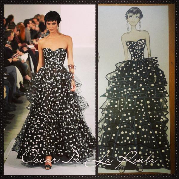 kris_baena's tweet photo. #oscardelarenta #dress #ilustração ♡#sempredesenhando #croquiando #ellemoda #fashionillustration #original http://t.co/yfdaPGCJzz