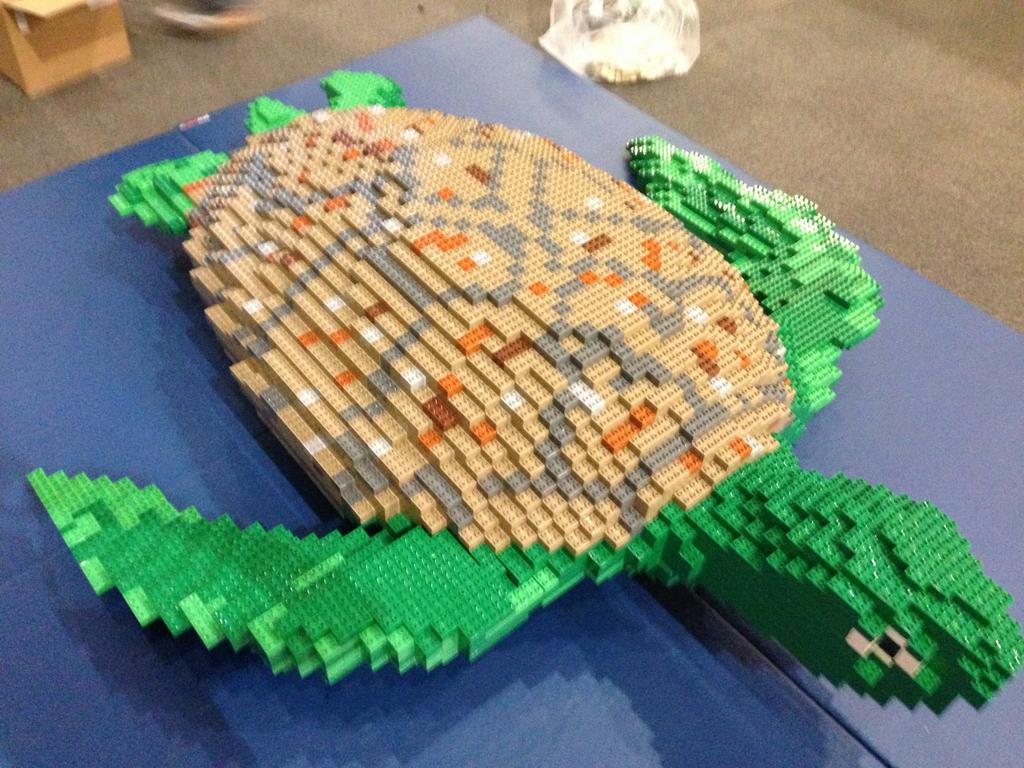 simple lego turtle