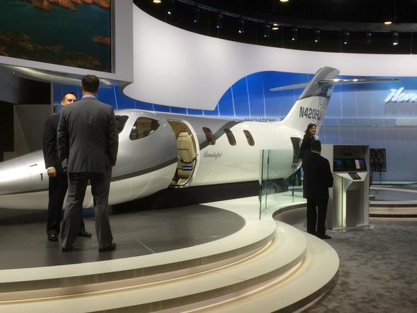 WireMasters's tweet photo. @WireMasters has seen has some amazing static displays @ #NBAA14 , including this one from #hondajets #booth662 http://t.co/eKflp81HgD