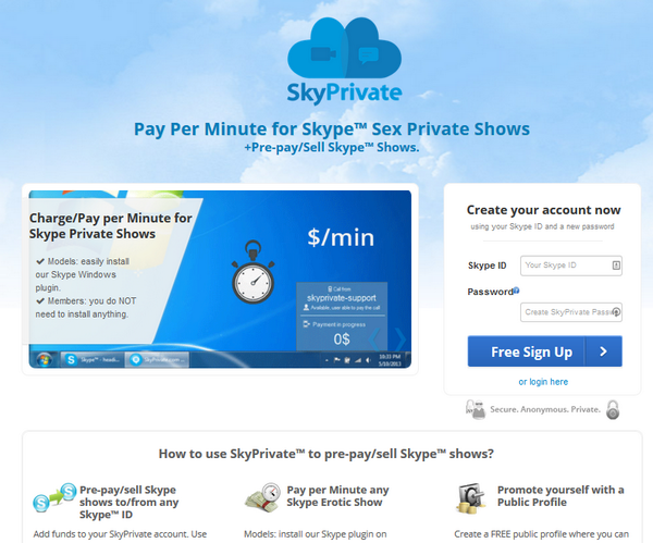 SkyPrivateCom's tweet photo. remember this: @SkyPrivate is the only Pay-Per-Minute tool for Skype for cam models! http://t.co/4q6lomfMVO http://t.co/K77YHLkabL
