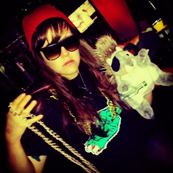 faithfabulous's tweet photo. #tbt last Halloween made my own #Killums went as @therealelp of #RunTheJewels #RTJ2 #MeowTheJewels best costume ever http://t.co/6SDnYn9yqD