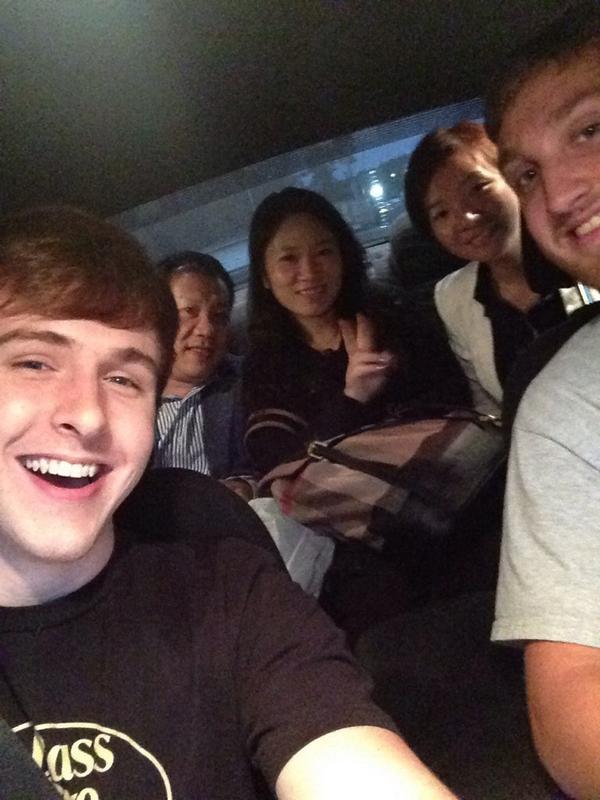 NathanChilders_'s tweet photo. Telling people from China that we are the Arkadelphia taxi service never gets old 😂 @Fat_T_ #PeaceToAmerica http://t.co/YD98j2upUw