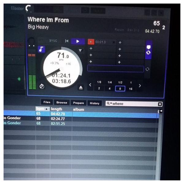 1bigheavy's tweet photo. Shout out to all the djs going in #TheGrindDontStop 💯 http://t.co/bxf0cKDvKe