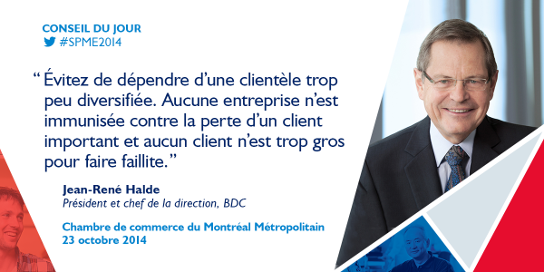 bdc_ca's tweet photo. Conseil du jour #SPME2014 #ccmmqcca @ChambreMontreal http://t.co/zwdwYHZKVP http://t.co/ti3KC2QWt1