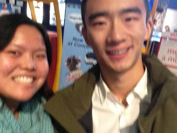 marialeafcsl's tweet photo. Our picture ended up blurry and we're missing our buddy, Cloris! :( Tuesday night movies are the best! @LEAFCSL http://t.co/AlRgHUOvU5