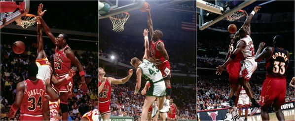 NBA's tweet photo. #TBT... #ThrowdownThursday... MICHAEL JORDAN'S TOP SLAM DUNKS! http://t.co/EUtdMCFN9c http://t.co/gGgkVnu7TR