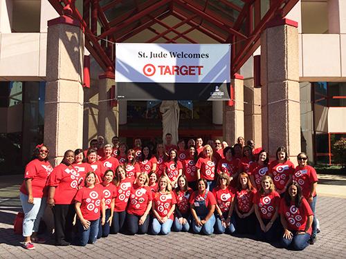 efreyman's tweet photo. #TargetHouse15 anniversary @StJude this week! http://t.co/vkUqHl3Qop #TargetScoop http://t.co/QaRd7Yh3Jp