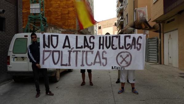 RE_ArandaD's tweet photo. Presentes en la manifestación de hoy en Aranda de Duero. http://t.co/kZXNc12jwp