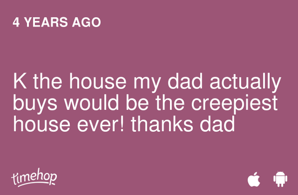 brittneyfrei's tweet photo. Lol. 😂 now their living in the creepy house next door hahaha http://t.co/IwvtmKi3Hj http://t.co/GBGHI7pLZM