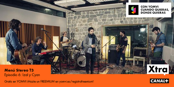 ¡Hasta mañana la T3 de #MenúStereo GRATIS en <a href="/canalplusyomvi/">¿Buscas a @yomvi?</a>! Con <a href="/IZALmusic/">IZAL</a> y <a href="/somoscyan/">cyan</a> ➜bit.ly/1z0NKm0